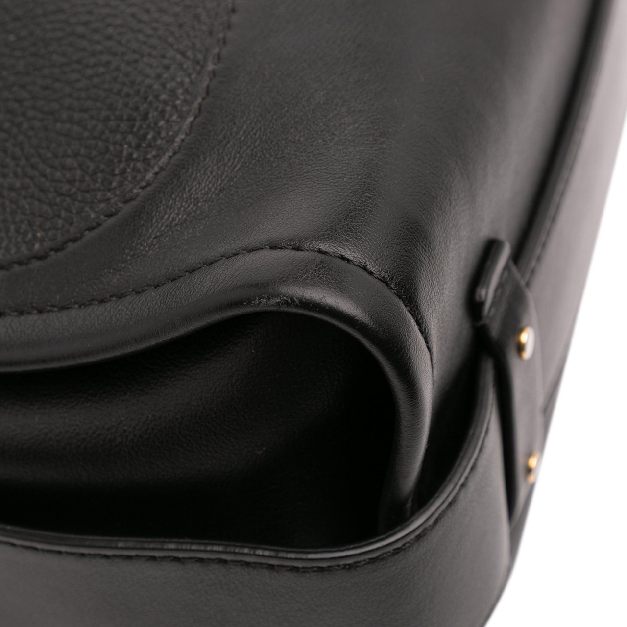 Chloé Small Leather Tess Day Satchel Zwart