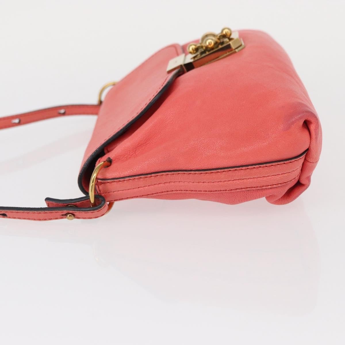 Chloé Chloe Elsie Crossbody Bag Leather Roze