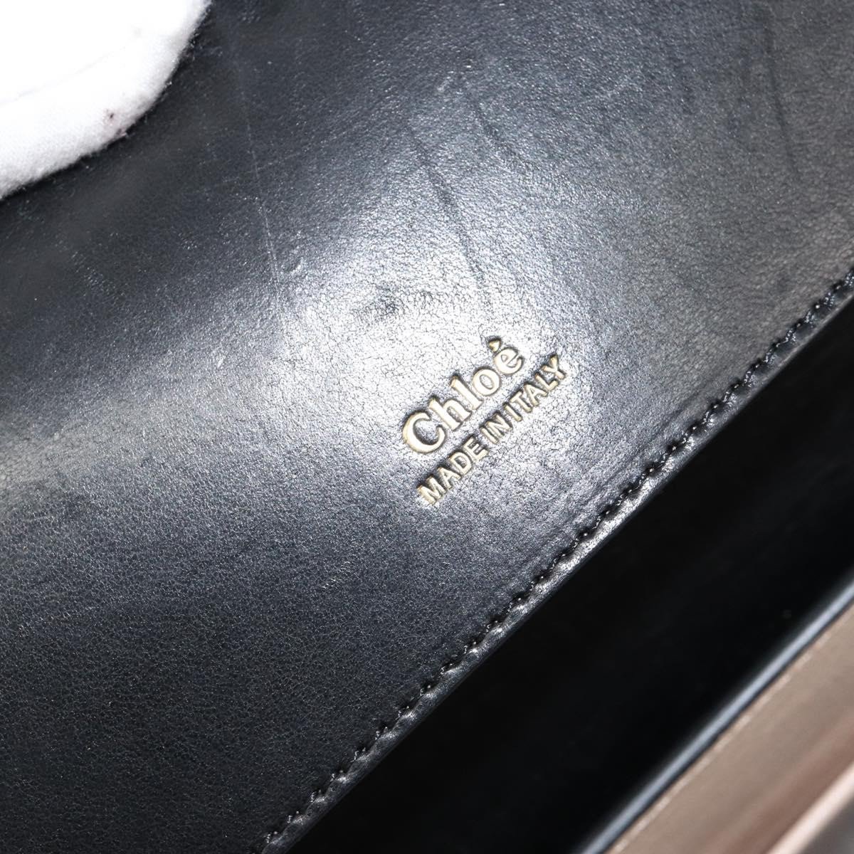 Chloé Chloe Cassie Shoulder Bag Leather Zwart