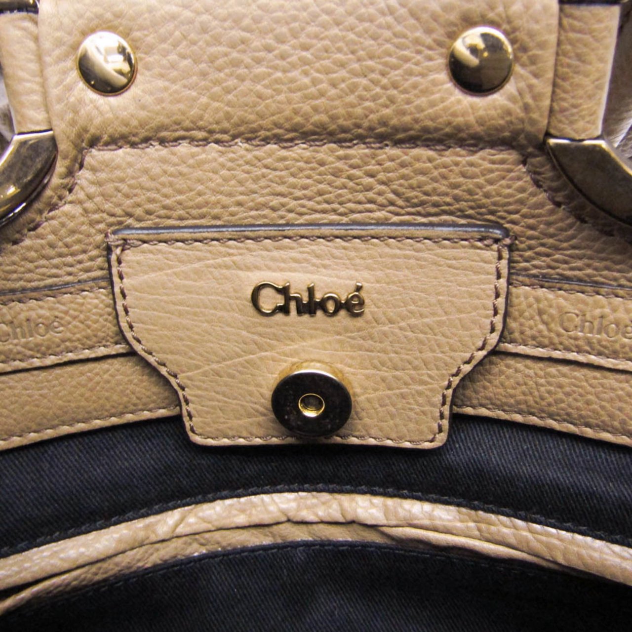 Chloé Chloe Vintage Leather Bruin