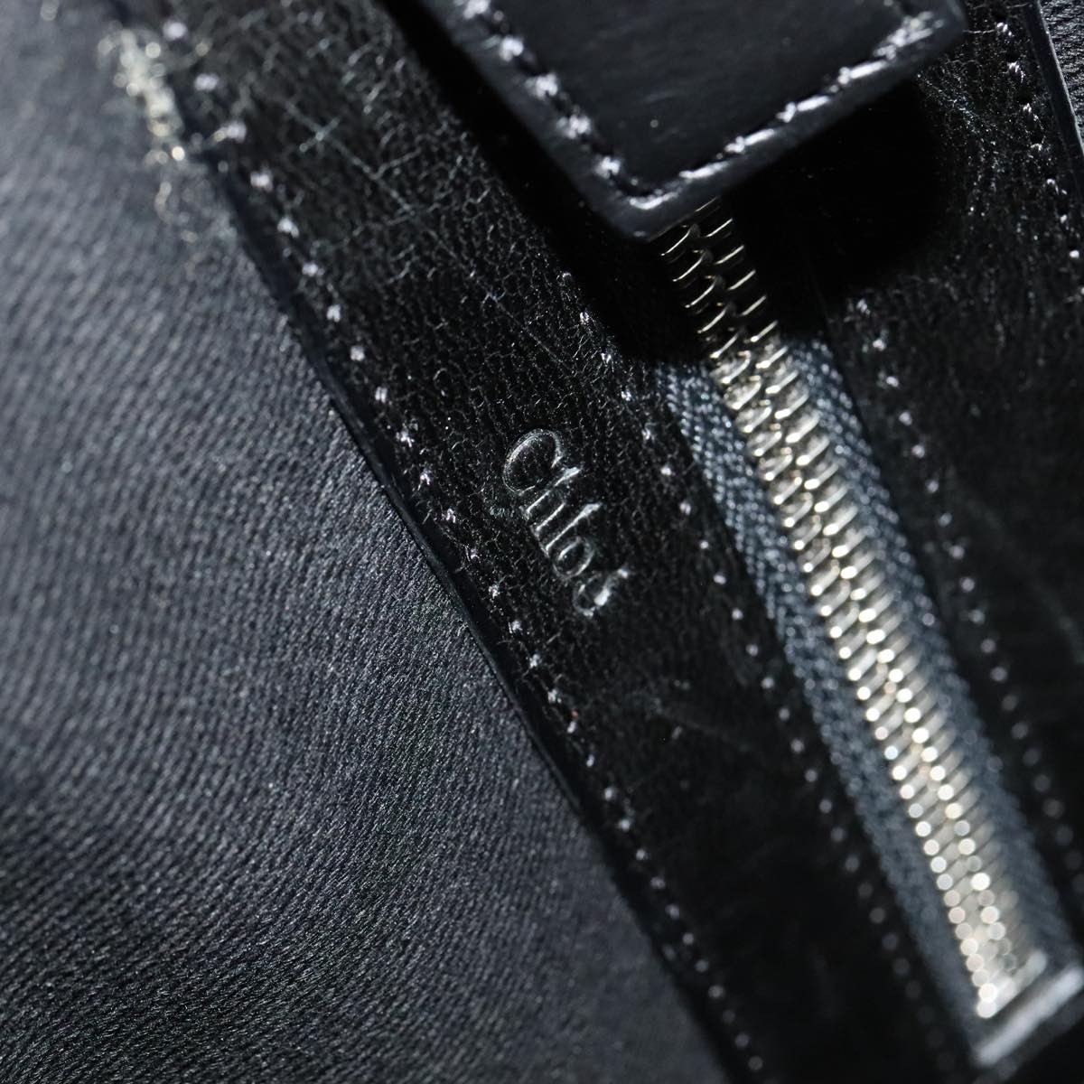 Chloé Chloe Paddington Body Leather Zwart