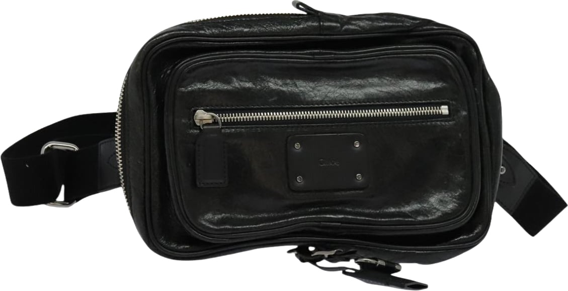 Chloé Chloe Paddington Body Leather Zwart