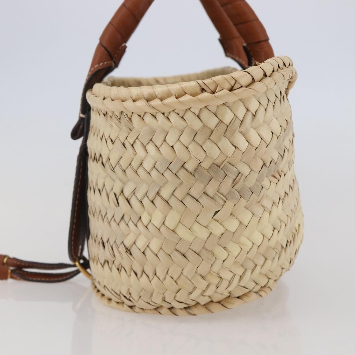 Chloé Chloe Marcie Tote RAFFIA Beige