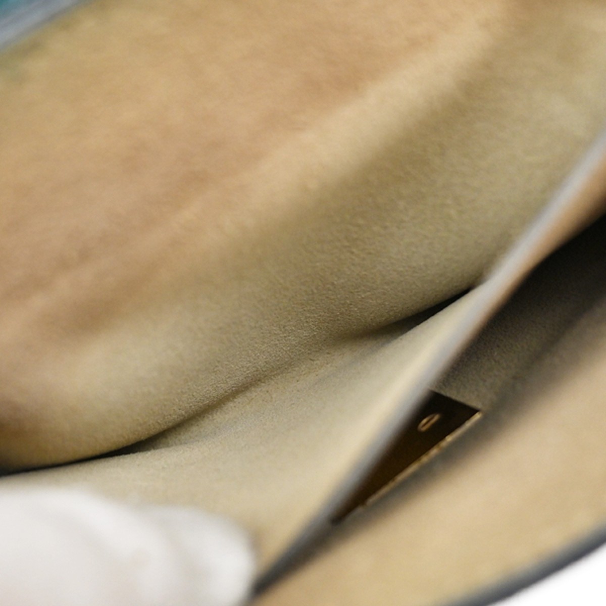 Chloé Chloe Drew Crossbody Bag Leather and Suede Small Blauw