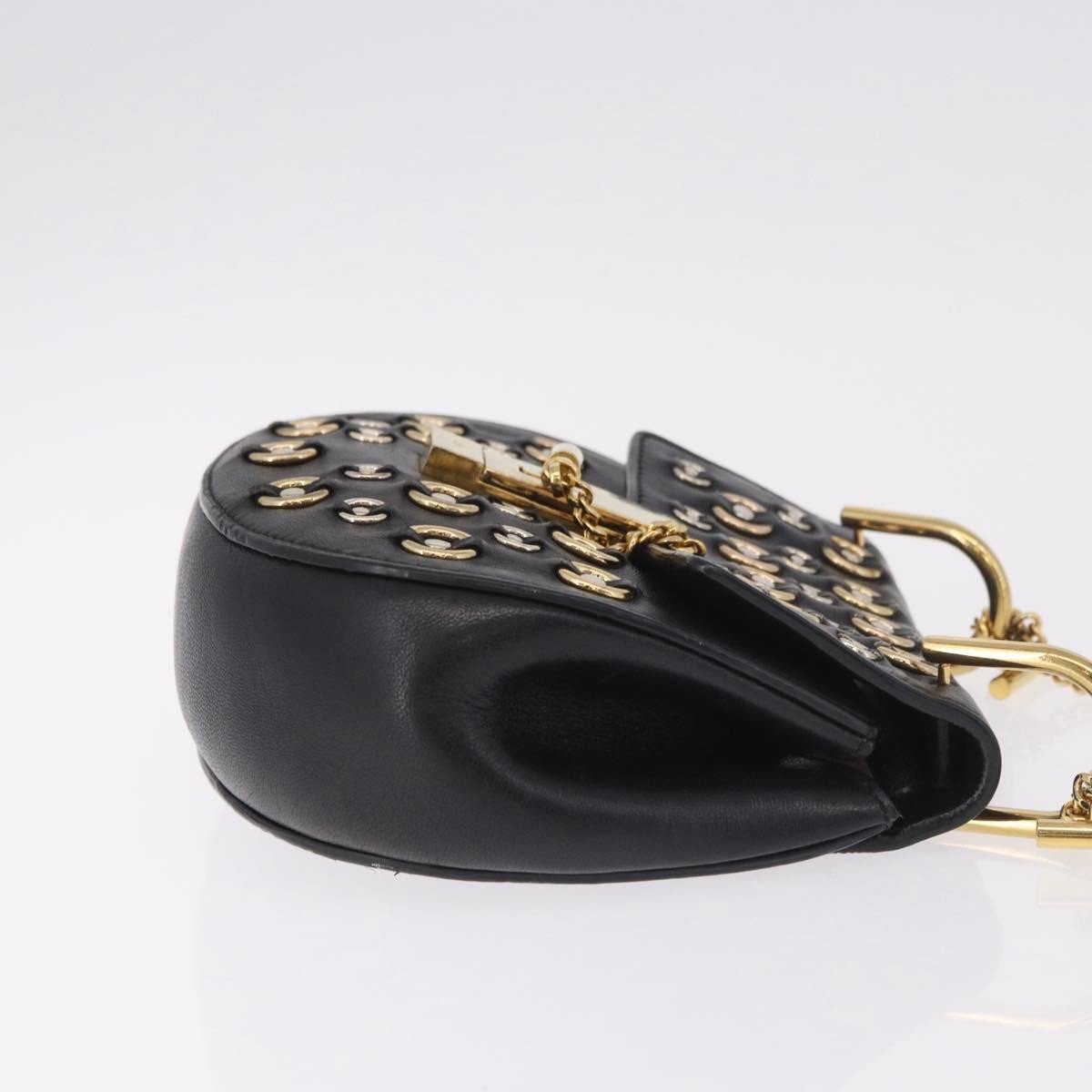 Chloé Chloe Drew Leather Mini Zwart