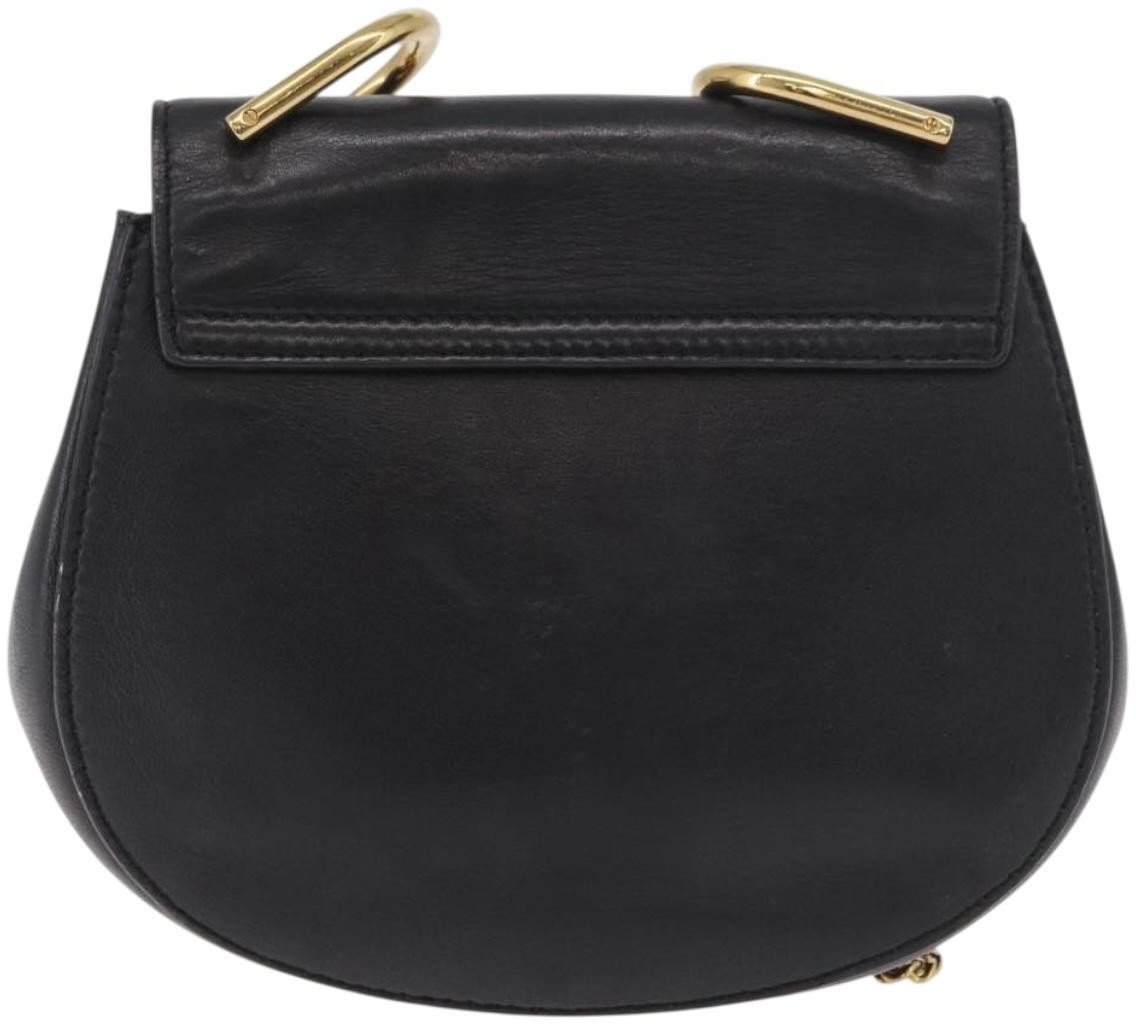 Chloé Chloe Drew Leather Mini Zwart