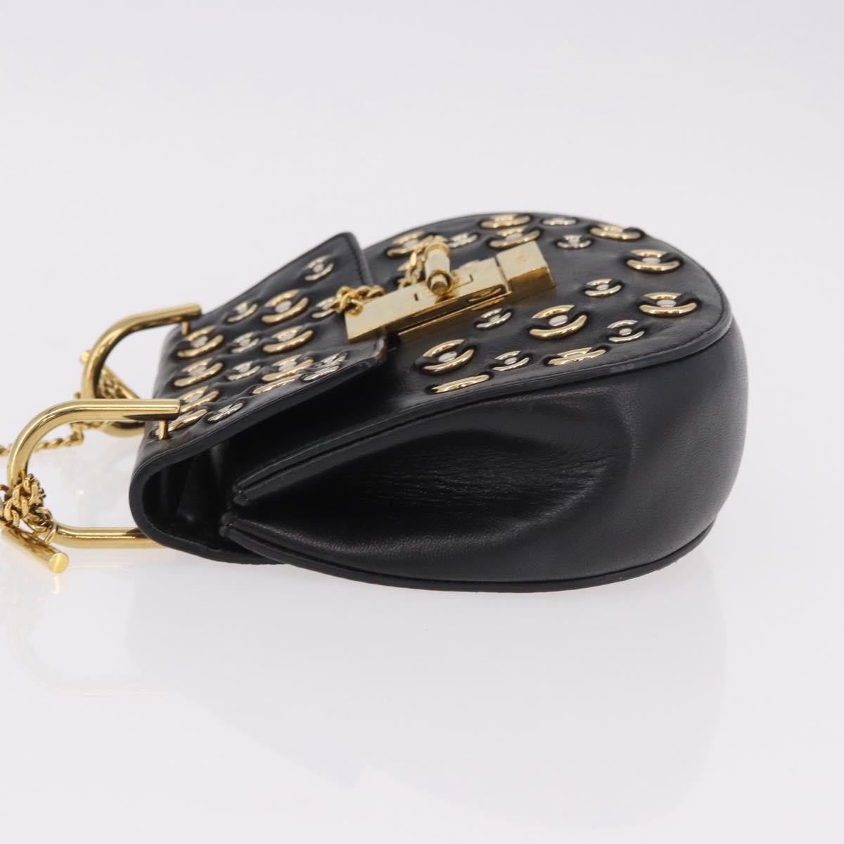 Chloé Chloe Drew Leather Mini Zwart