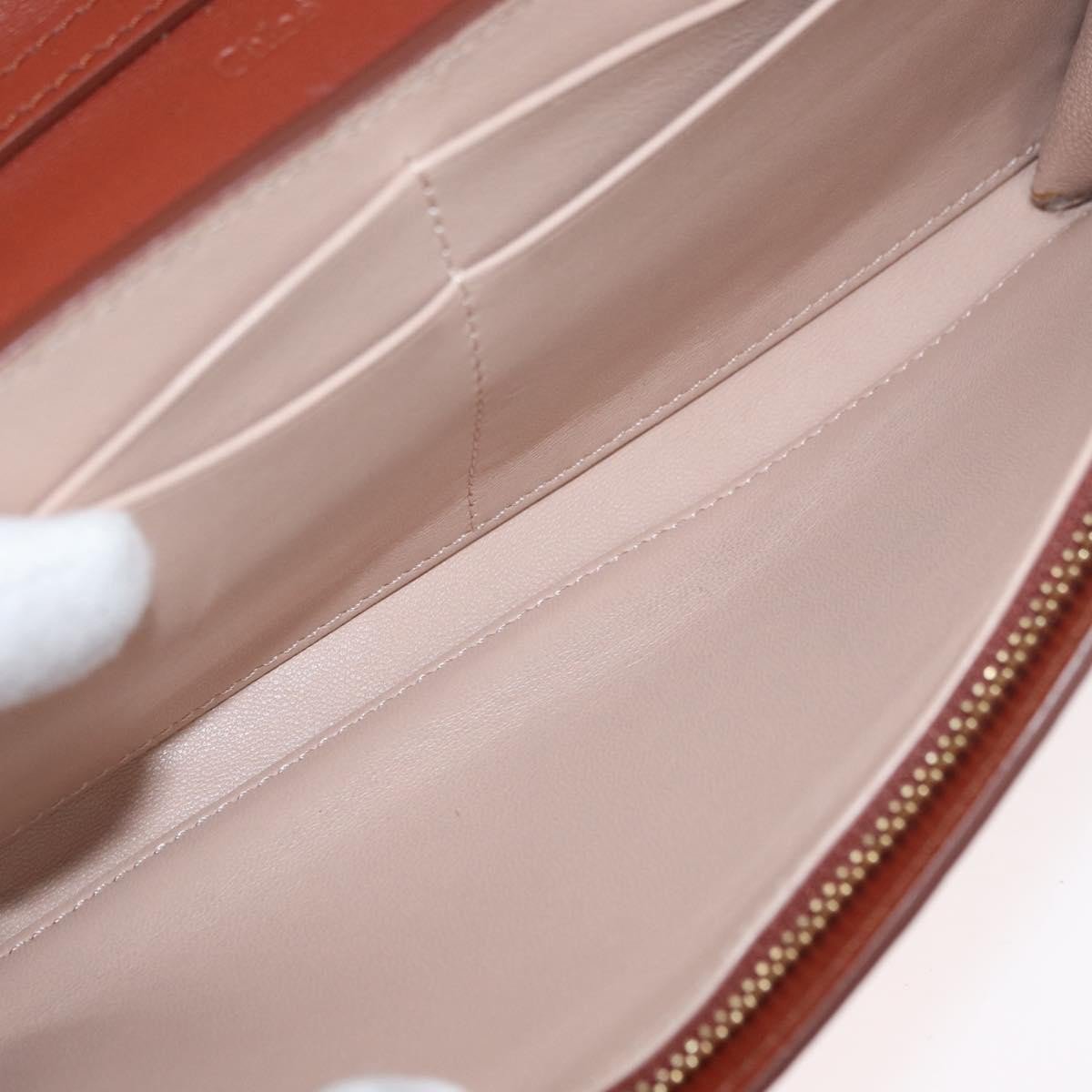 Chloé Chloe Aby Chain Leather Bruin