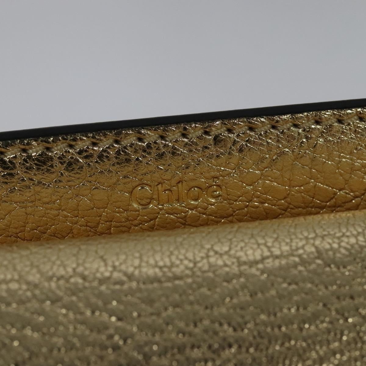 Chloé Chloe Georgia Leather Mini Goud
