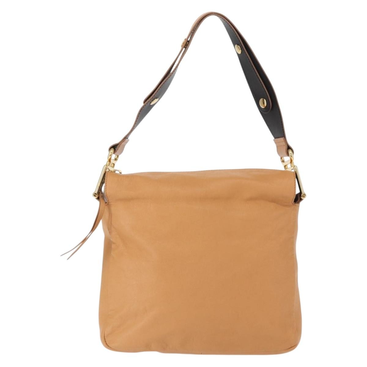 Chloé Chloe Vanessa Shoulder Bag Leather Medium Bruin