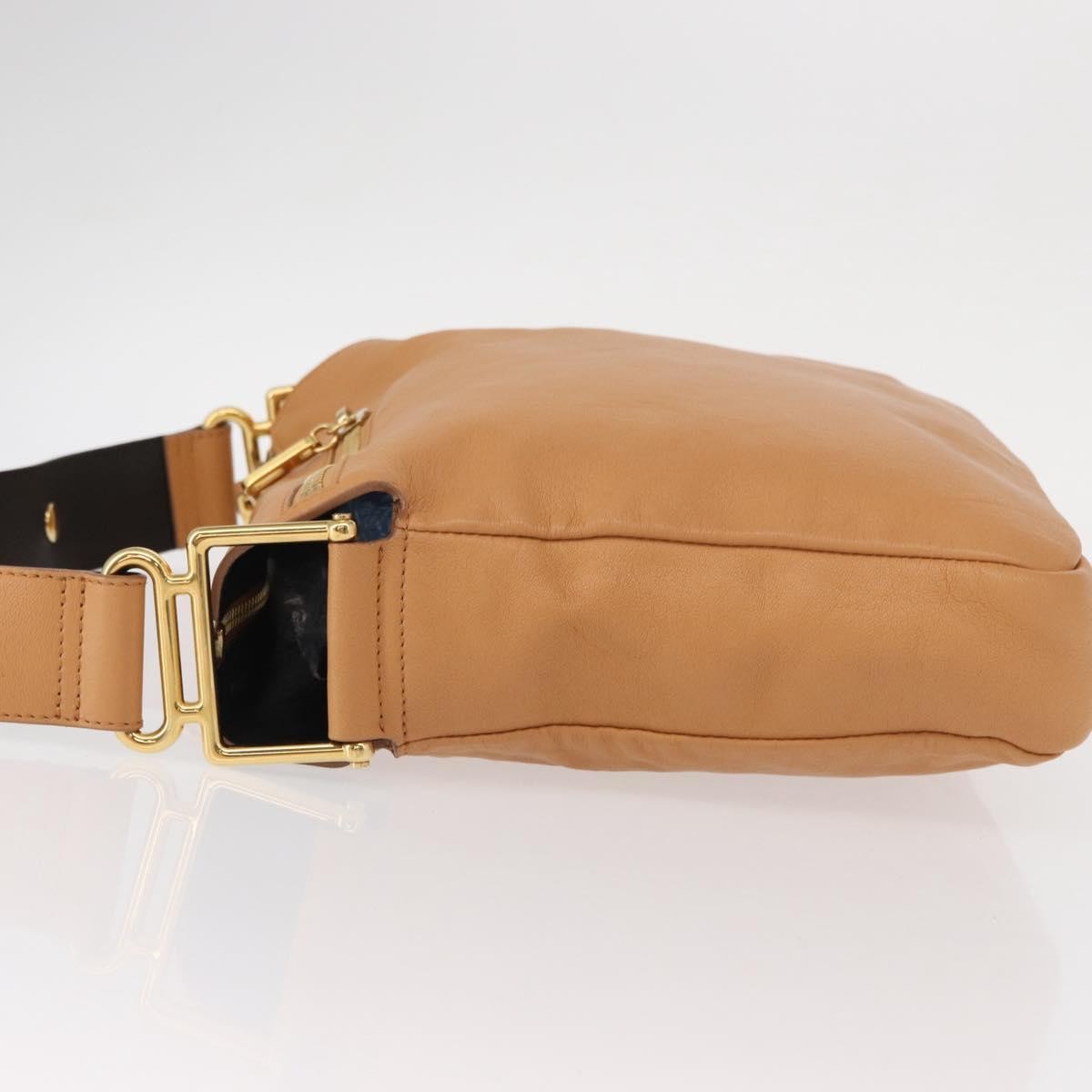 Chloé Chloe Vanessa Shoulder Bag Leather Medium Bruin