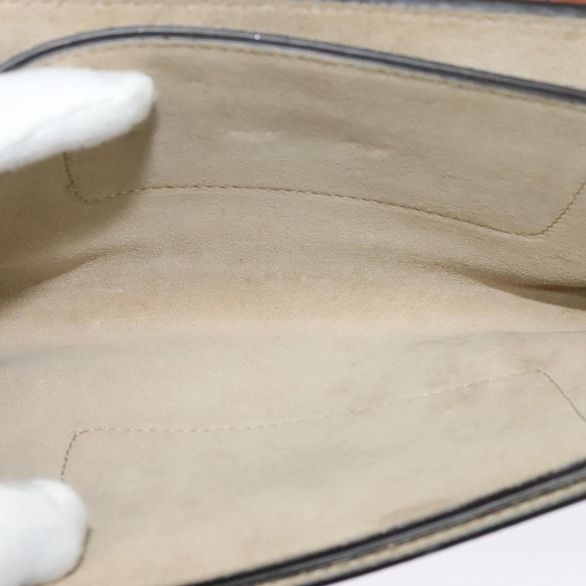 Chloé Chloe Faye Shoulder Bag Leather and Suede Mini Oranje