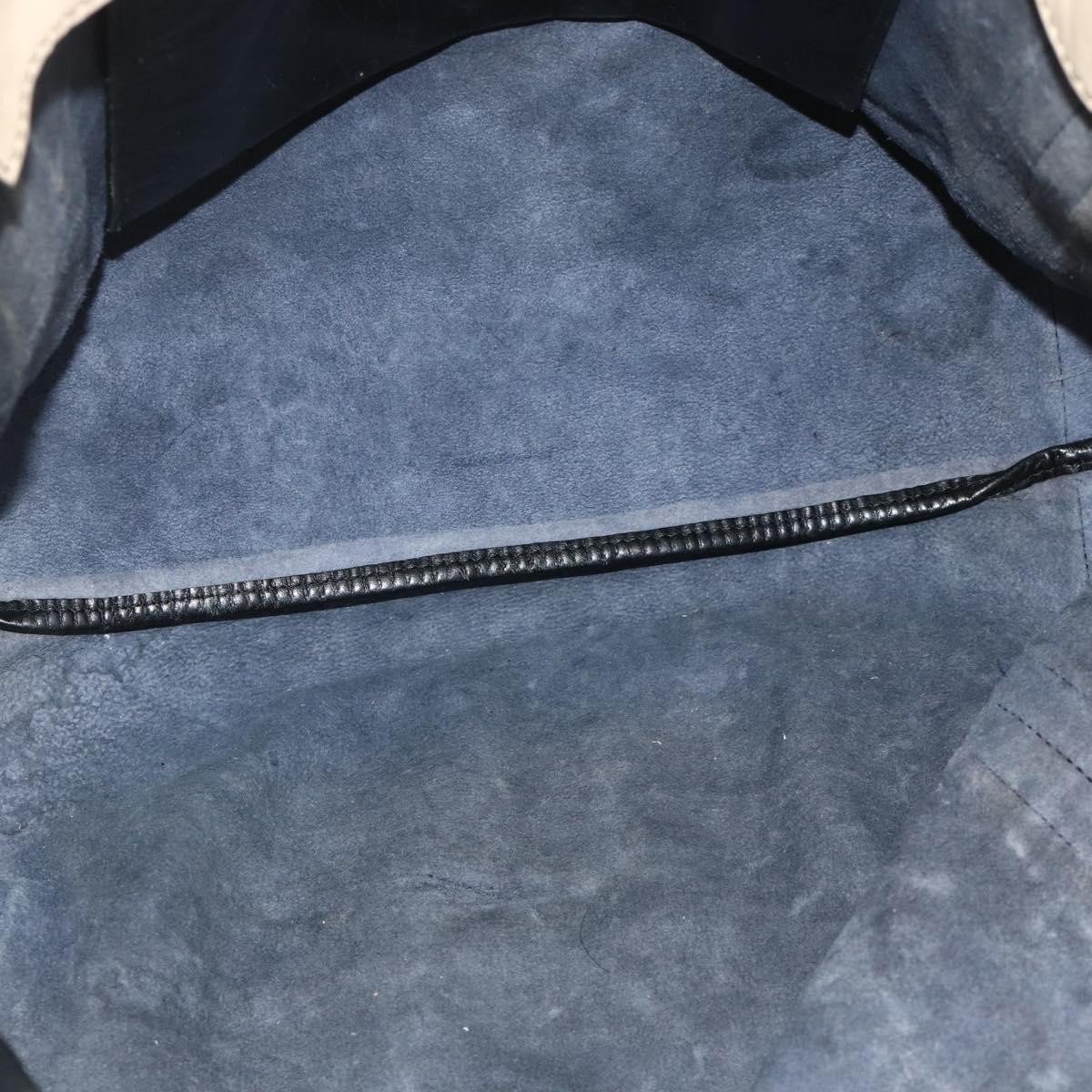 Chloé Chloe Alice Tote Leather Medium Navy