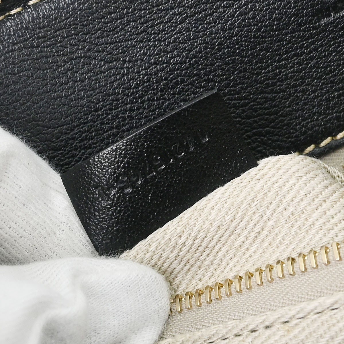 Chloé Chloe Edith NM Satchel Leather Medium Zwart