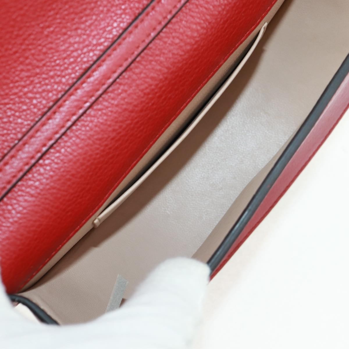 Chloé Chloe Nile Minaudière Leather Rood