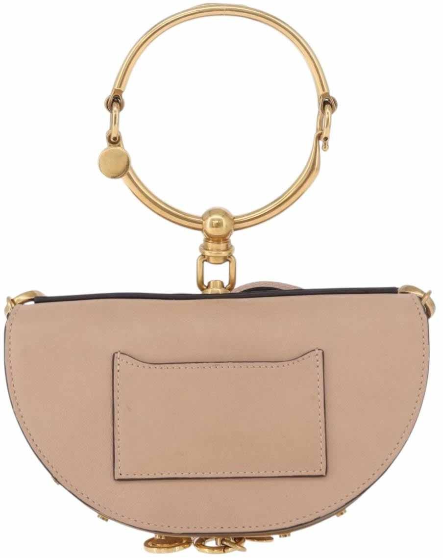 Chloé Chloe Nile Minaudière Leather Roze
