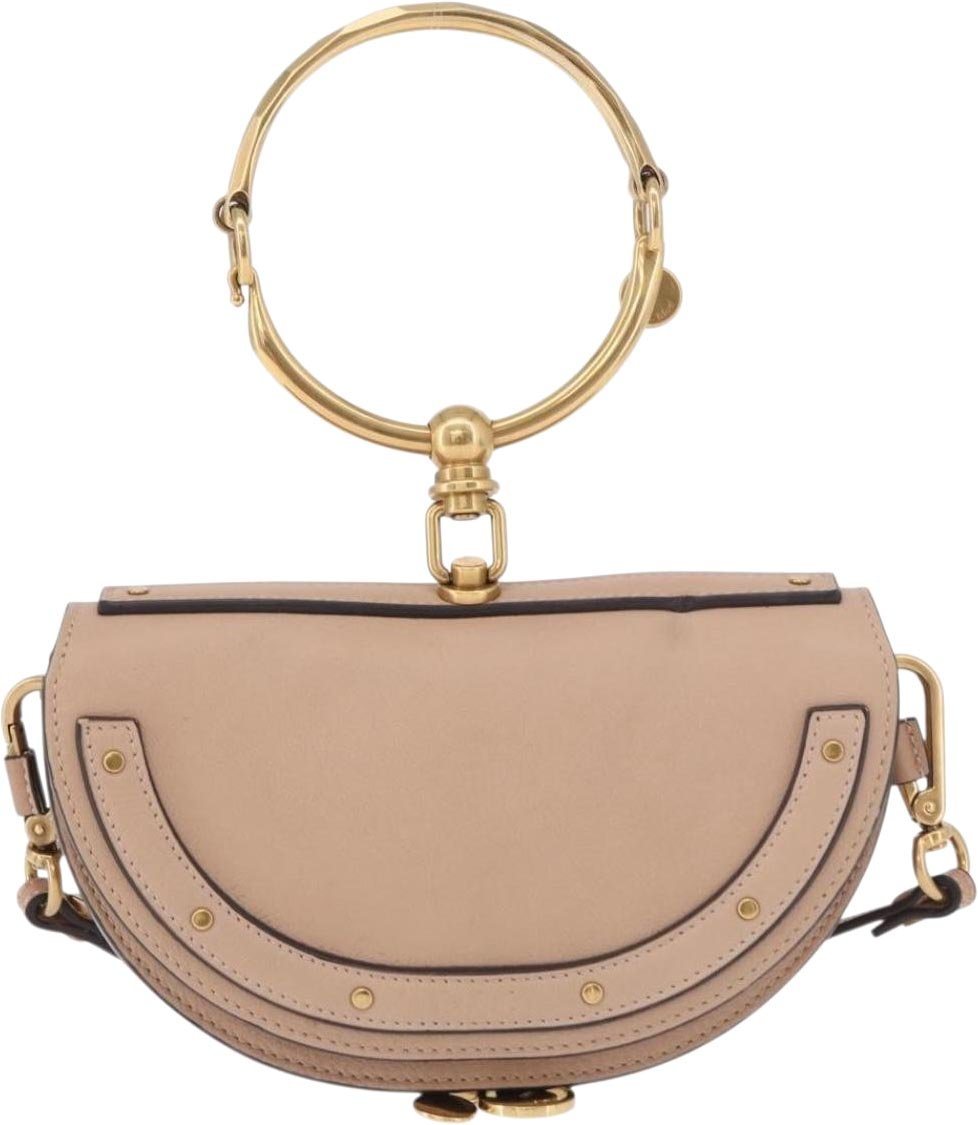 Chloé Chloe Nile Minaudière Leather Roze
