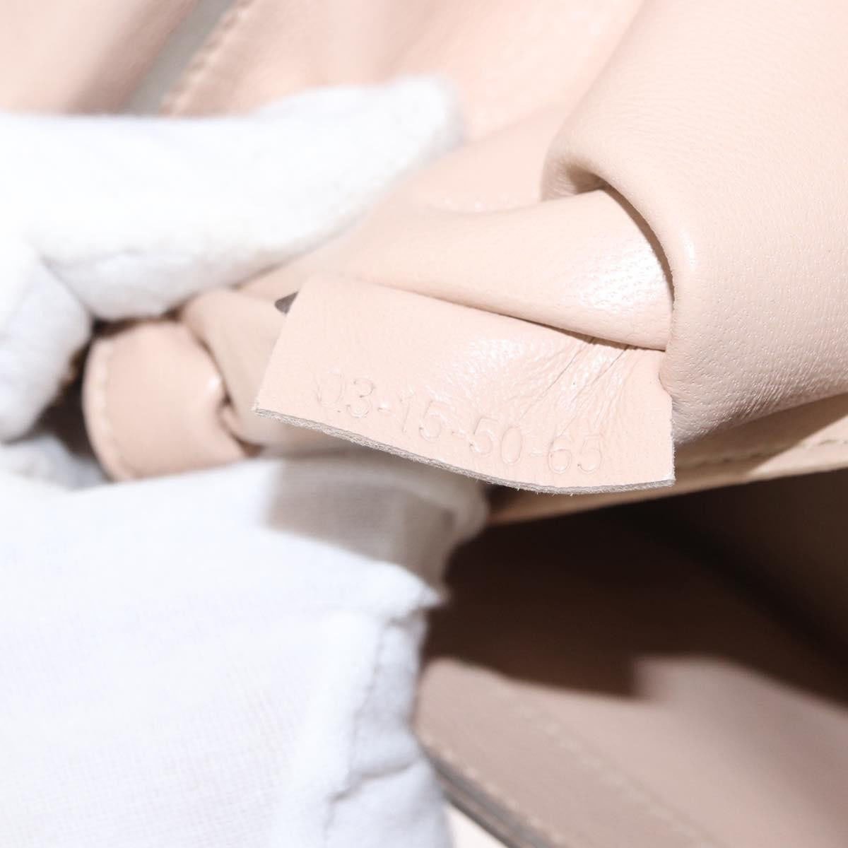 Chloé Chloe Elle Chain Clutch Leather Medium Roze