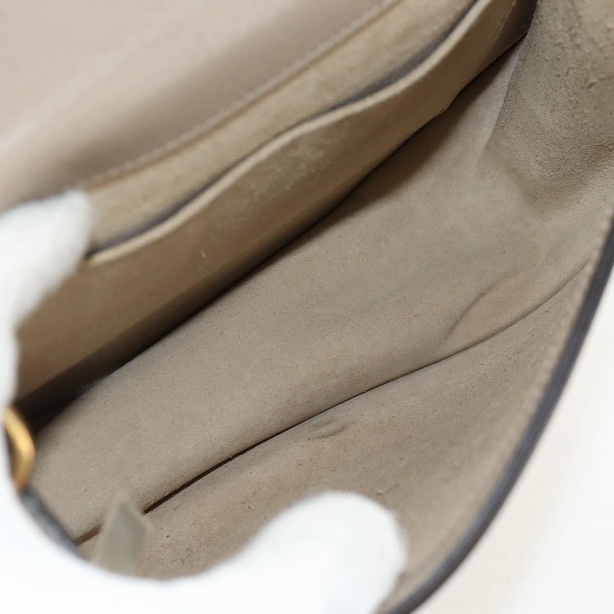 Chloé Chloe Nile Crossbody Bag Leather Medium Beige