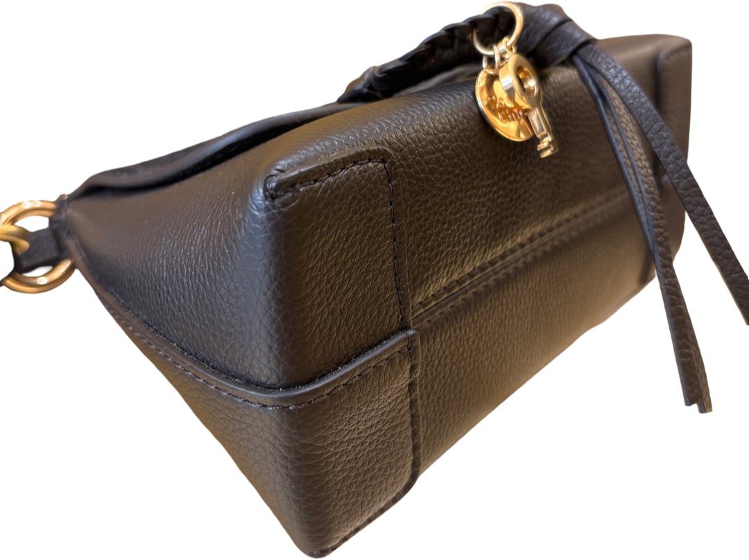 Chloé Chloe Faye Day Leather Mini Zwart