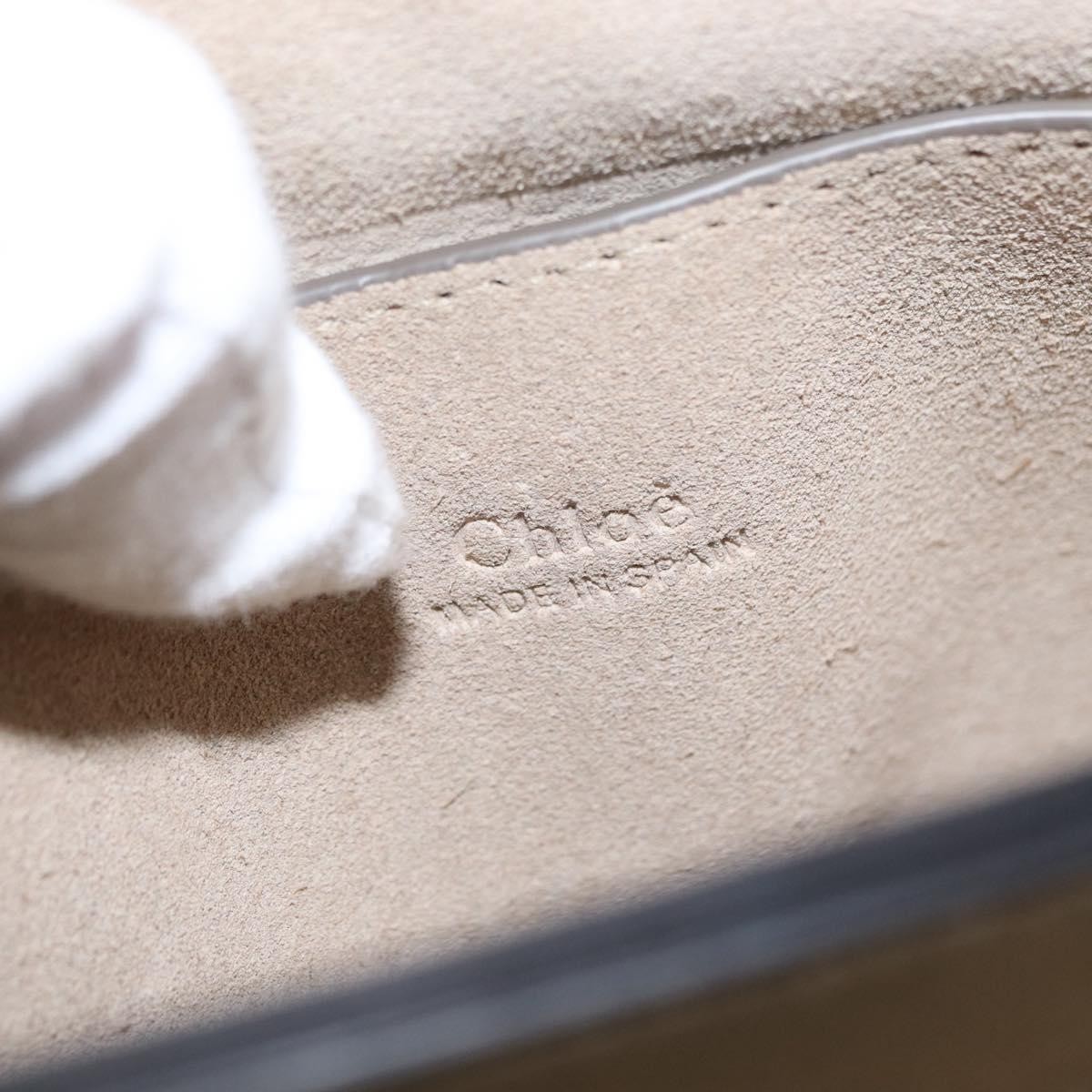 Chloé Chloe Faye Shoulder Bag Leather and Suede Small Blauw