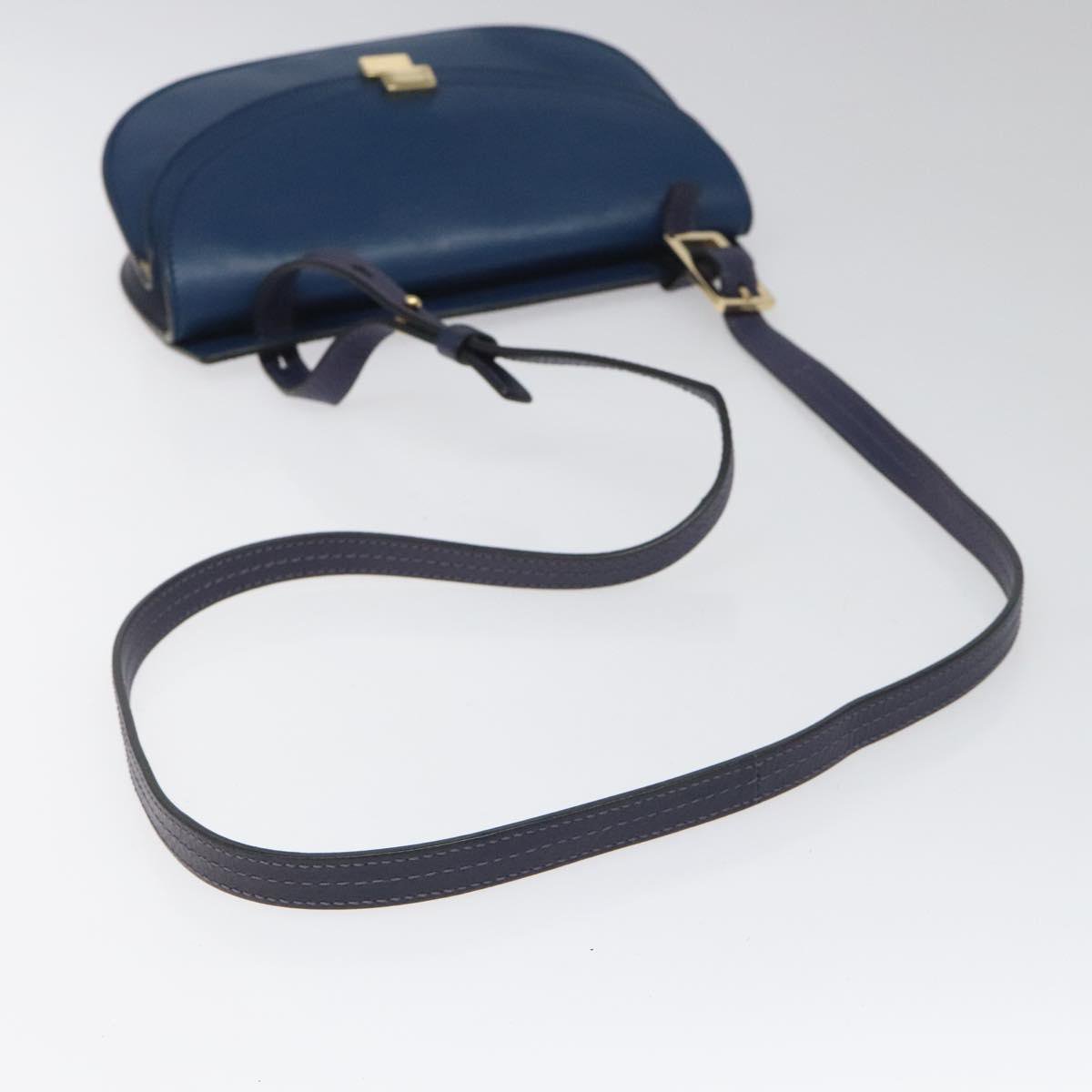 Chloé Chloe Georgia Shoulder Bag Leather Medium Blauw