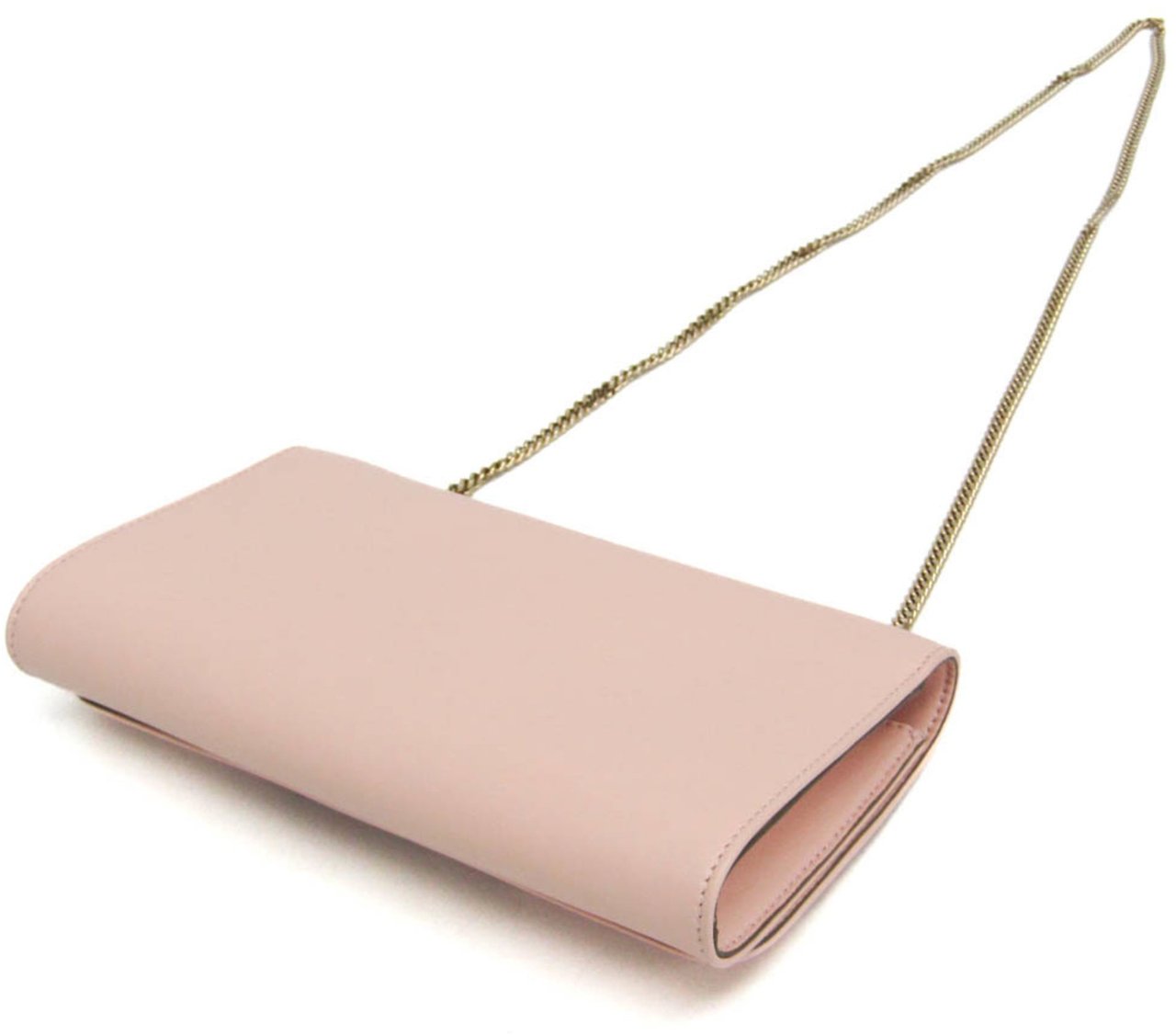 Chloé Chloe Bow Detail Wallet on Chain Leather Roze
