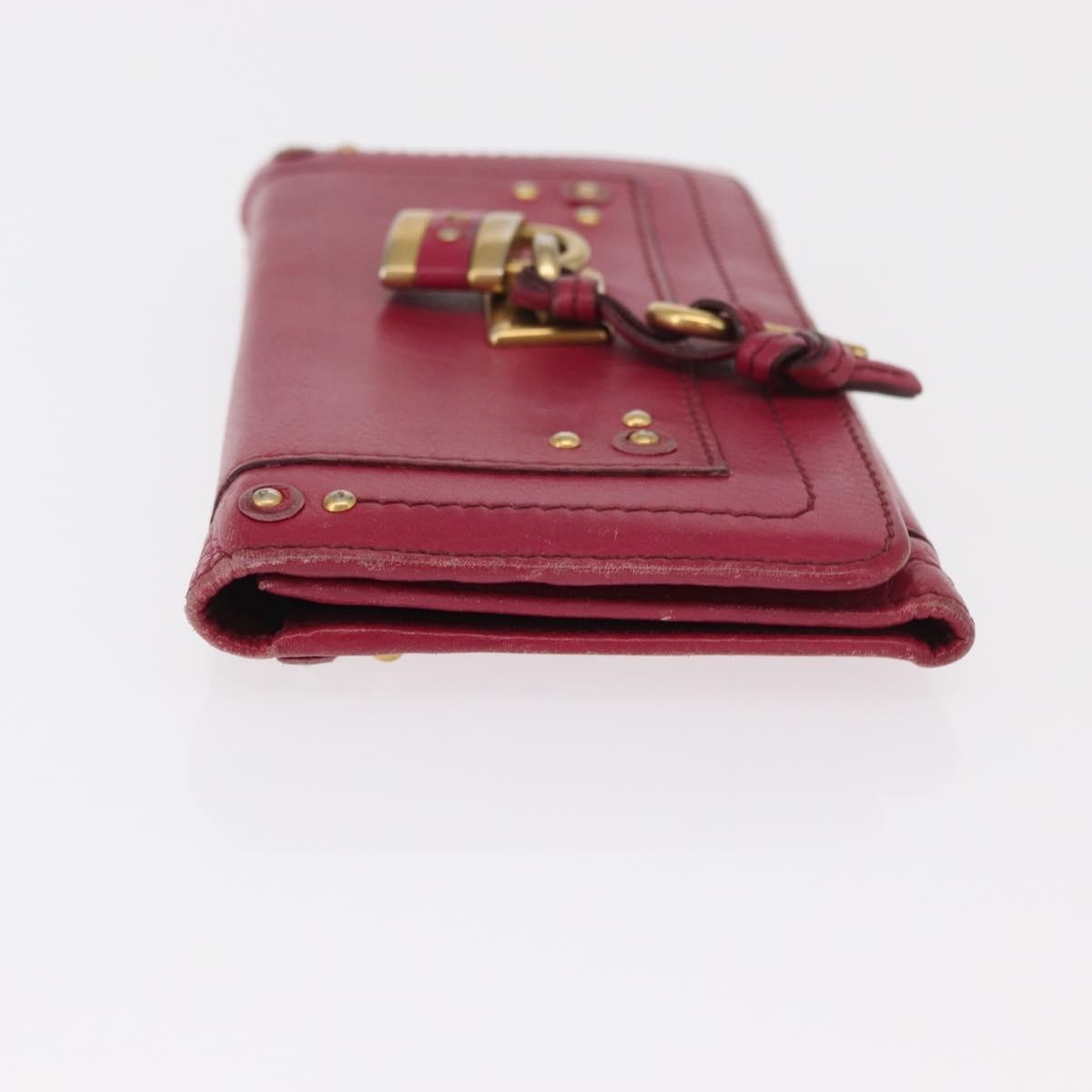 Chloé Chloe Paddington Wallet Leather Roze