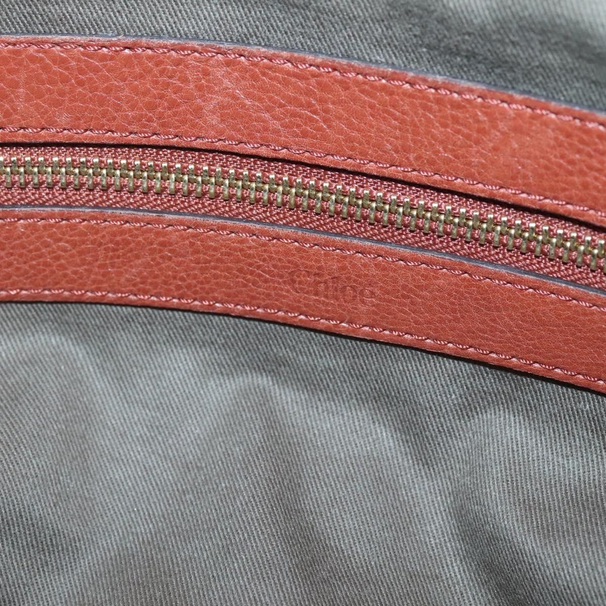 Chloé Chloe Elsie Satchel Leather Bruin