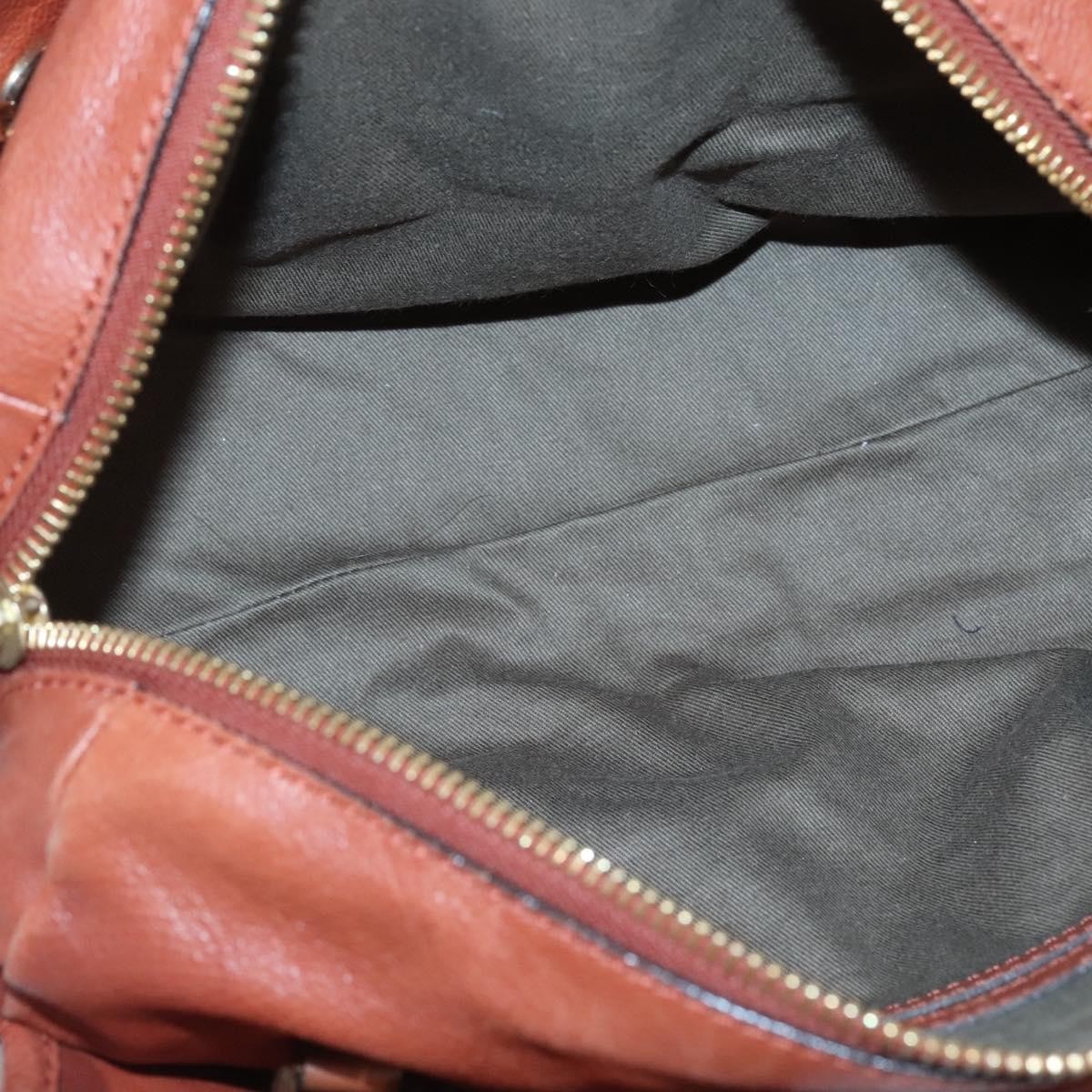 Chloé Chloe Elsie Satchel Leather Bruin