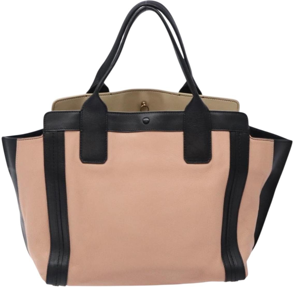 Chloé Chloe Alison East West Tote Leather Medium Roze