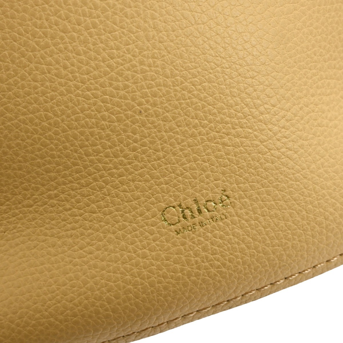 Chloé Chloe Aby Tote Leather Medium Beige