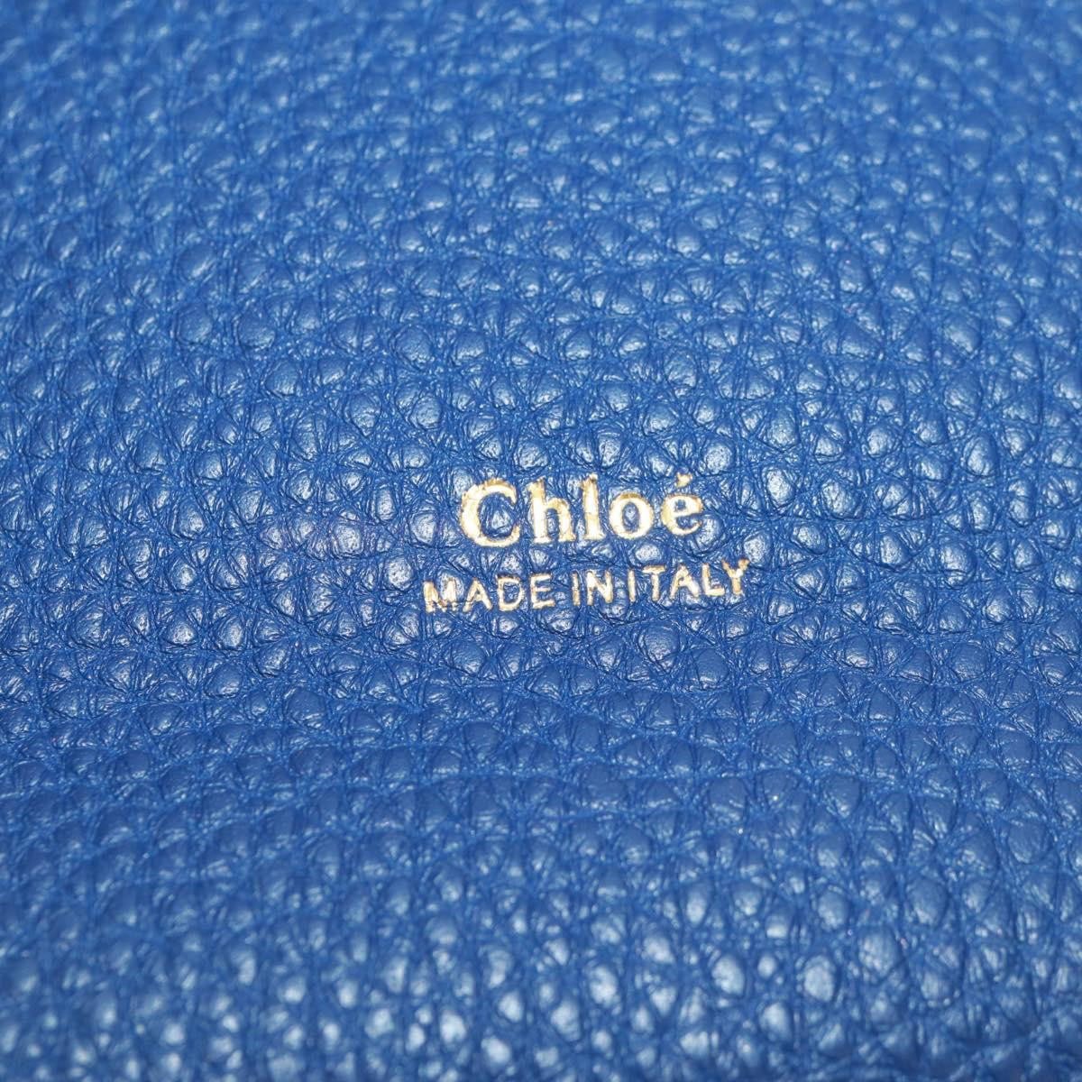 Chloé Chloe Aby Day Bag Leather Small Blauw