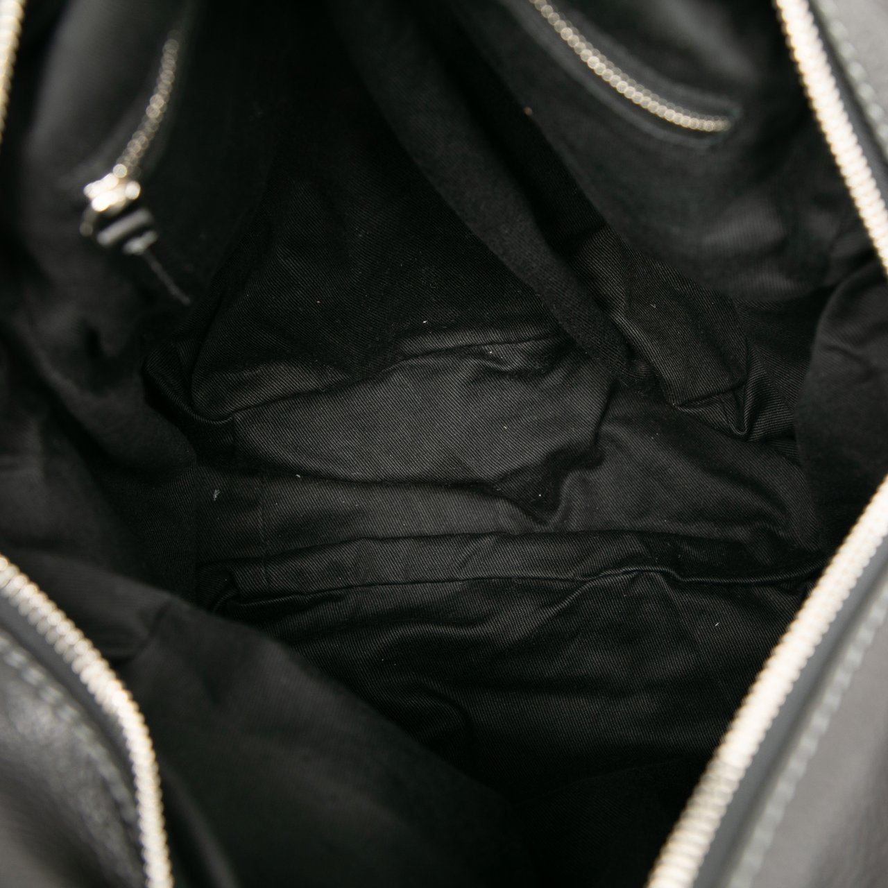 Chloé Large Grained Leather Paddington Handbag Zwart