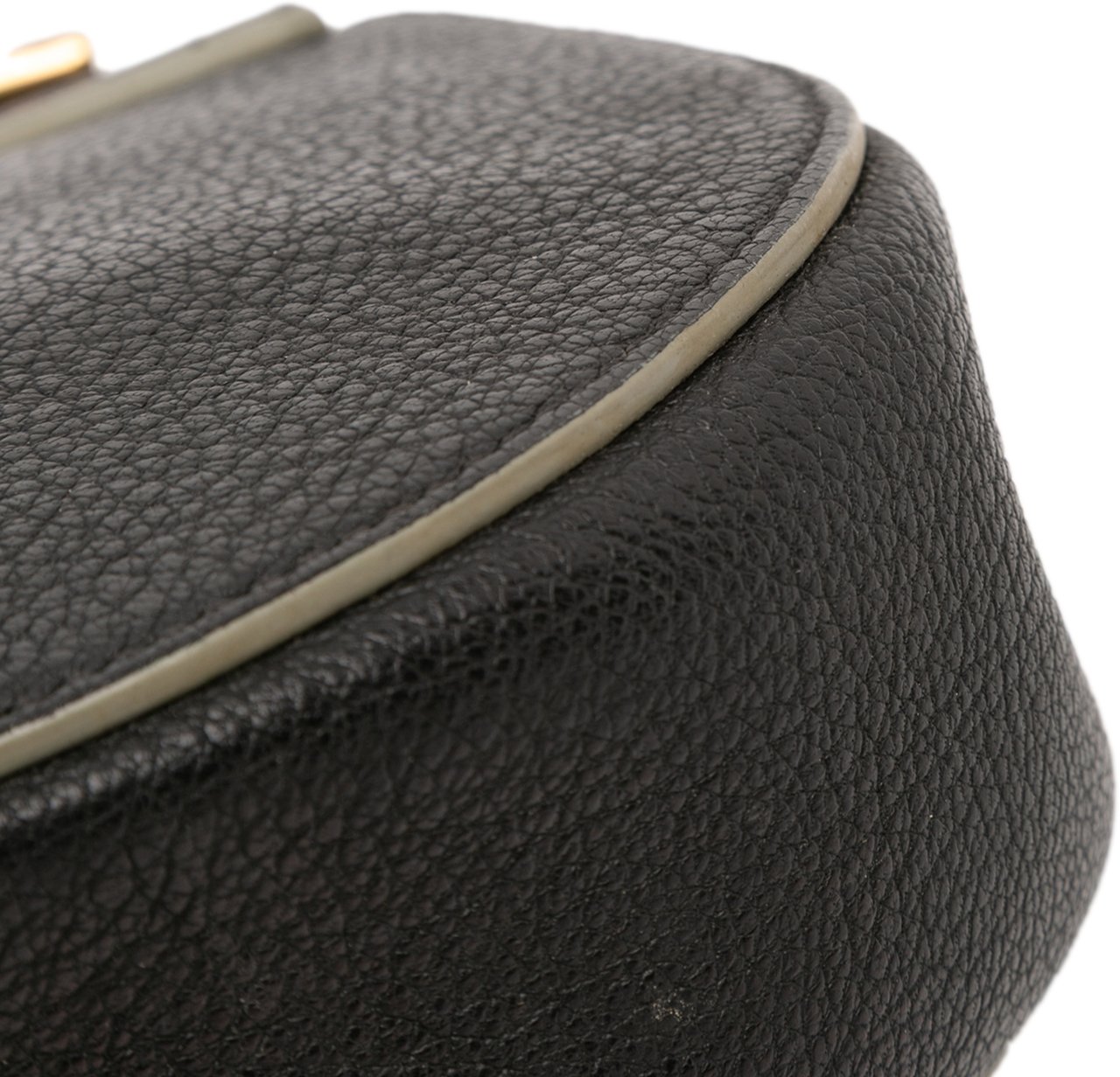 Chloé Mini Leather Drew Crossbody Zwart