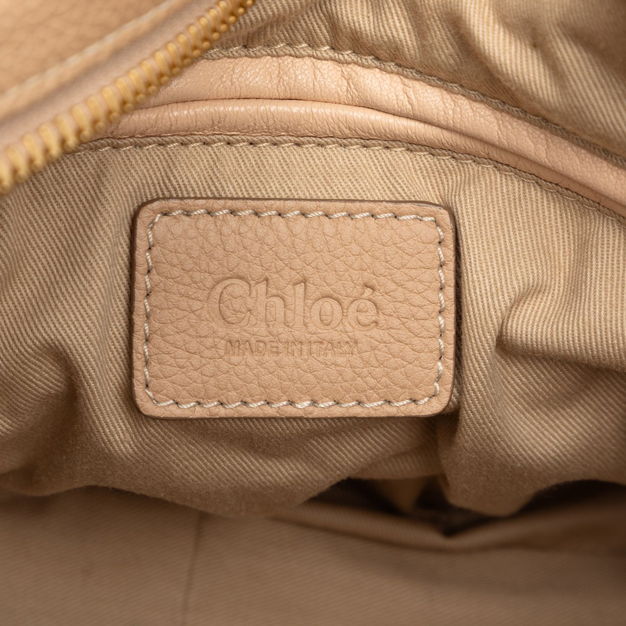 Chloé Medium Leather Paraty Satchel Bruin