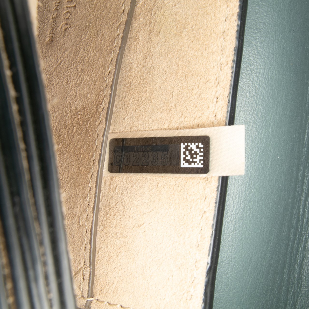 Chloé Small Suede and Calfskin Faye Crossbody Blauw