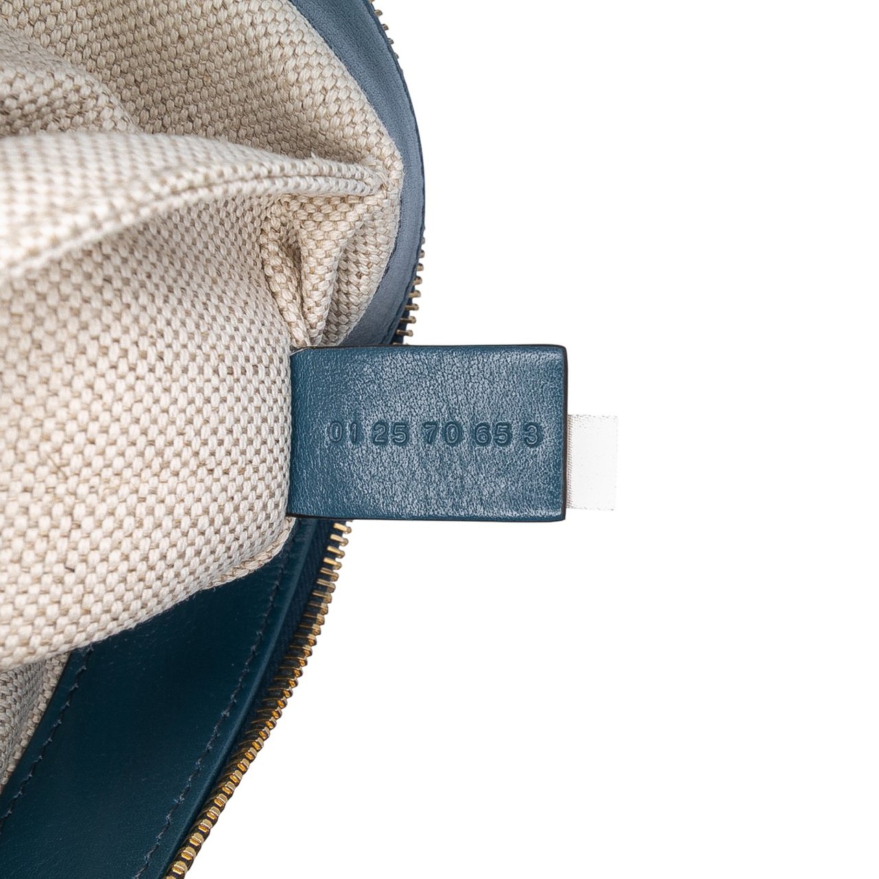 Chloé Shiny Leather Camera Bag Blauw