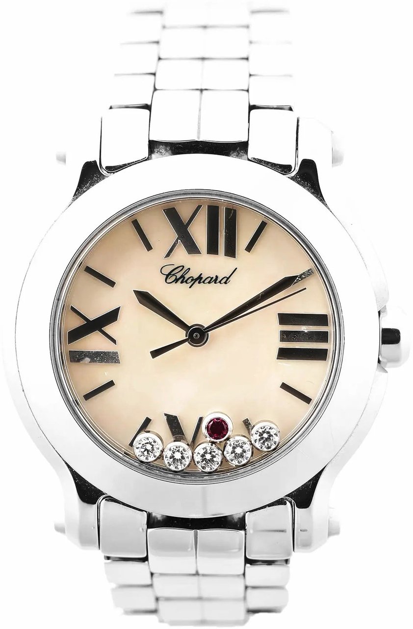 Chopard Chopard Happy Sport 278509-3006 1443303 SS QZ Shell-Face Watch Divers