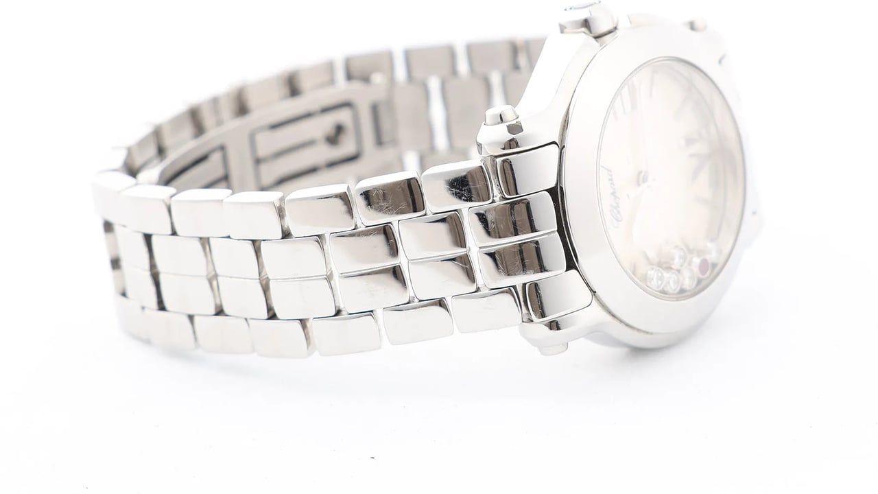 Chopard Happy Sport 278509-3006 1443303 SS QZ Shell-Face Watch Divers