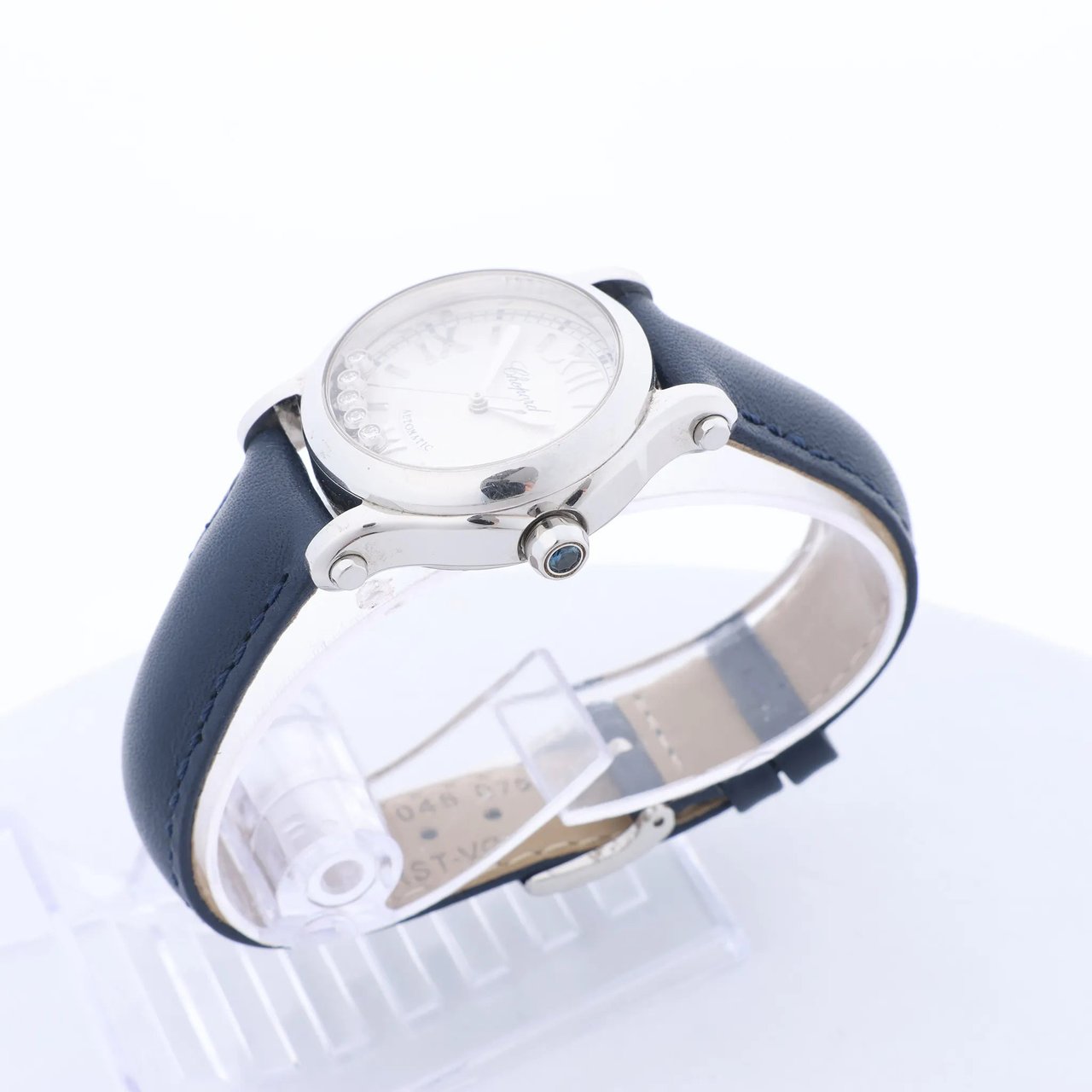 Chopard Happy Sport 278573-3001 1929925 SS AT Watch with Silver Dial Zilver