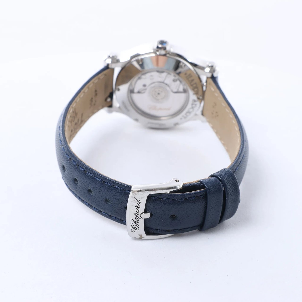 Chopard Happy Sport 278573-3001 1929925 SS AT Watch with Silver Dial Zilver