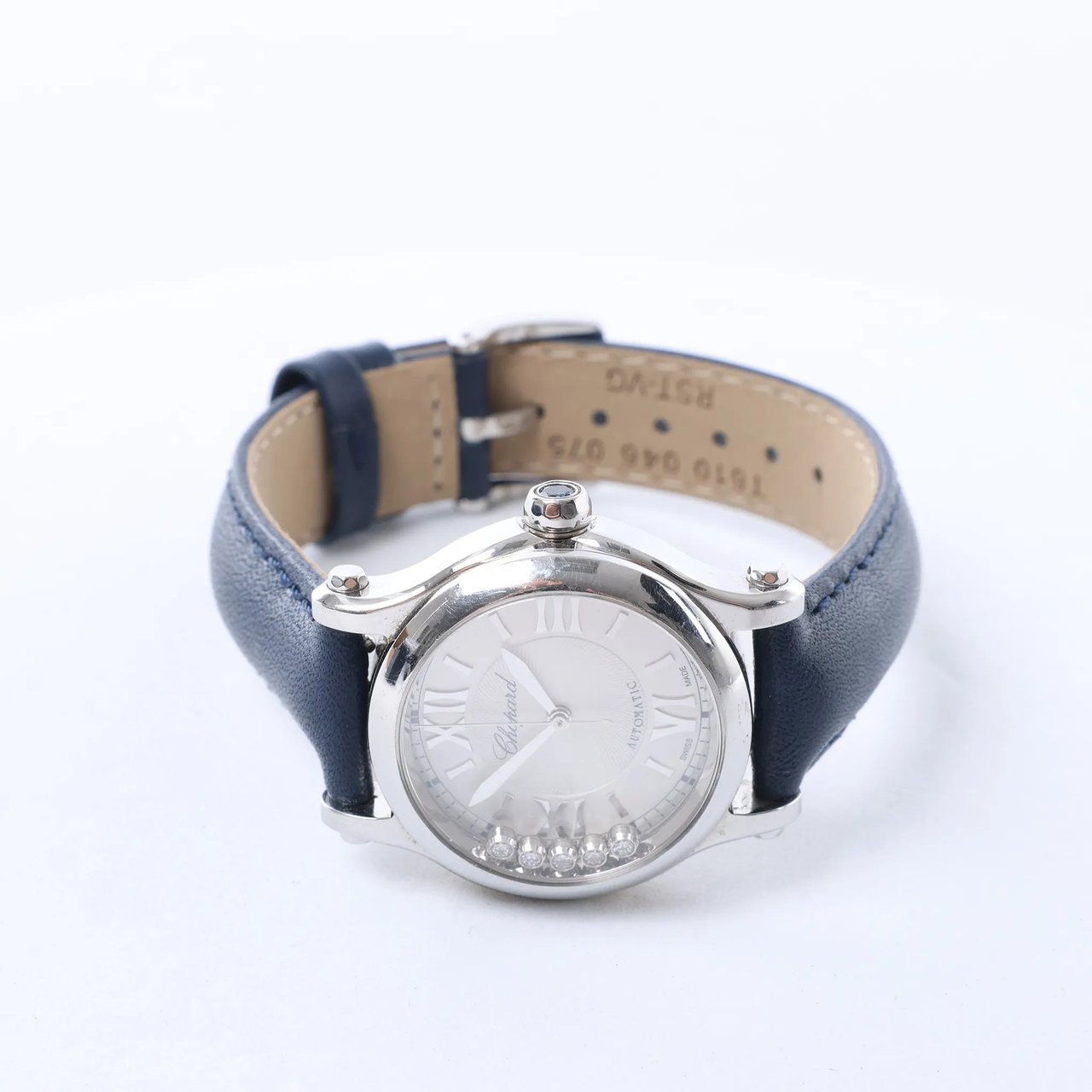 Chopard Happy Sport 278573-3001 1929925 SS AT Watch with Silver Dial Zilver