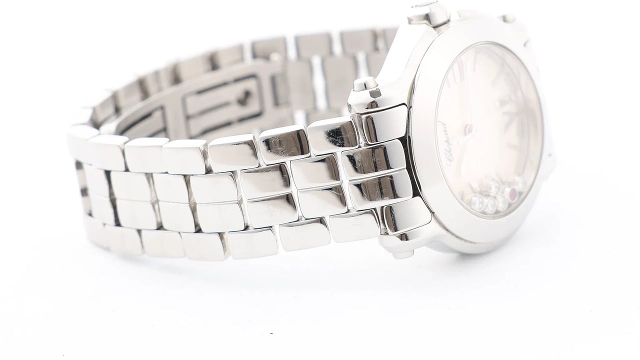 Chopard Happy Sport 278509-3006 1443303 SS QZ Shell-Face Watch Divers