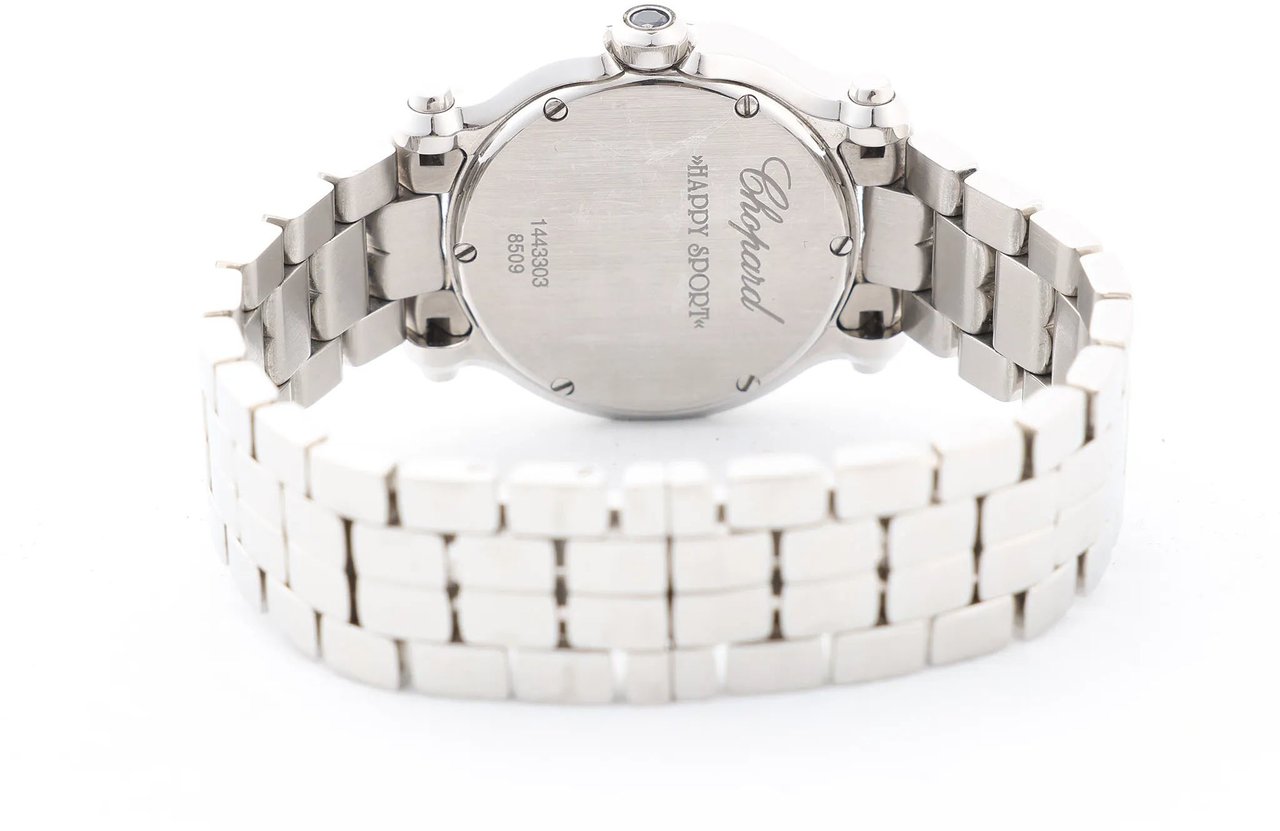 Chopard Happy Sport 278509-3006 1443303 SS QZ Shell-Face Watch Divers