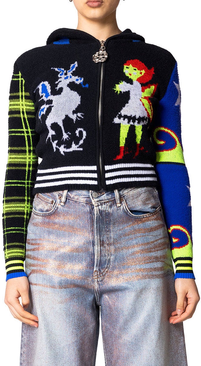 Chopova Lowena DRAGON DUO CARDIGAN MULTI Divers