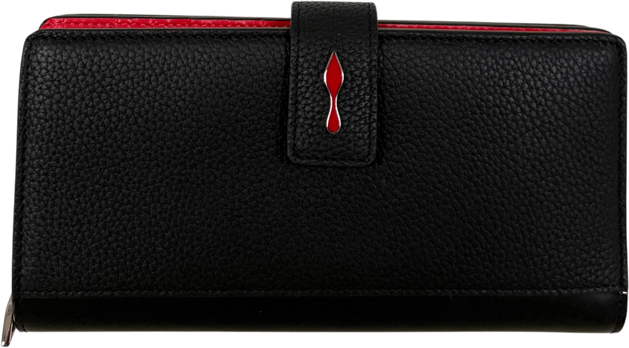 Christian Louboutin Christian Louboutin Paloma Geldbörse Schwarz / neuwertig Zwart