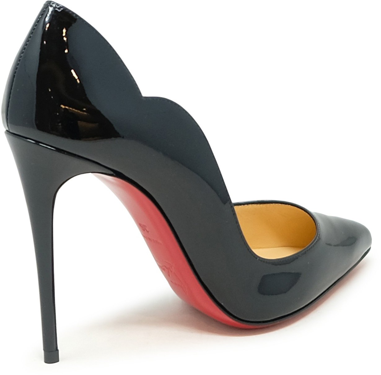 Christian Louboutin CHRISTIAN LOUBOUTIN 1190911 BK01 BLACK PATENT HOT CHICK 100 PUMPS Zwart