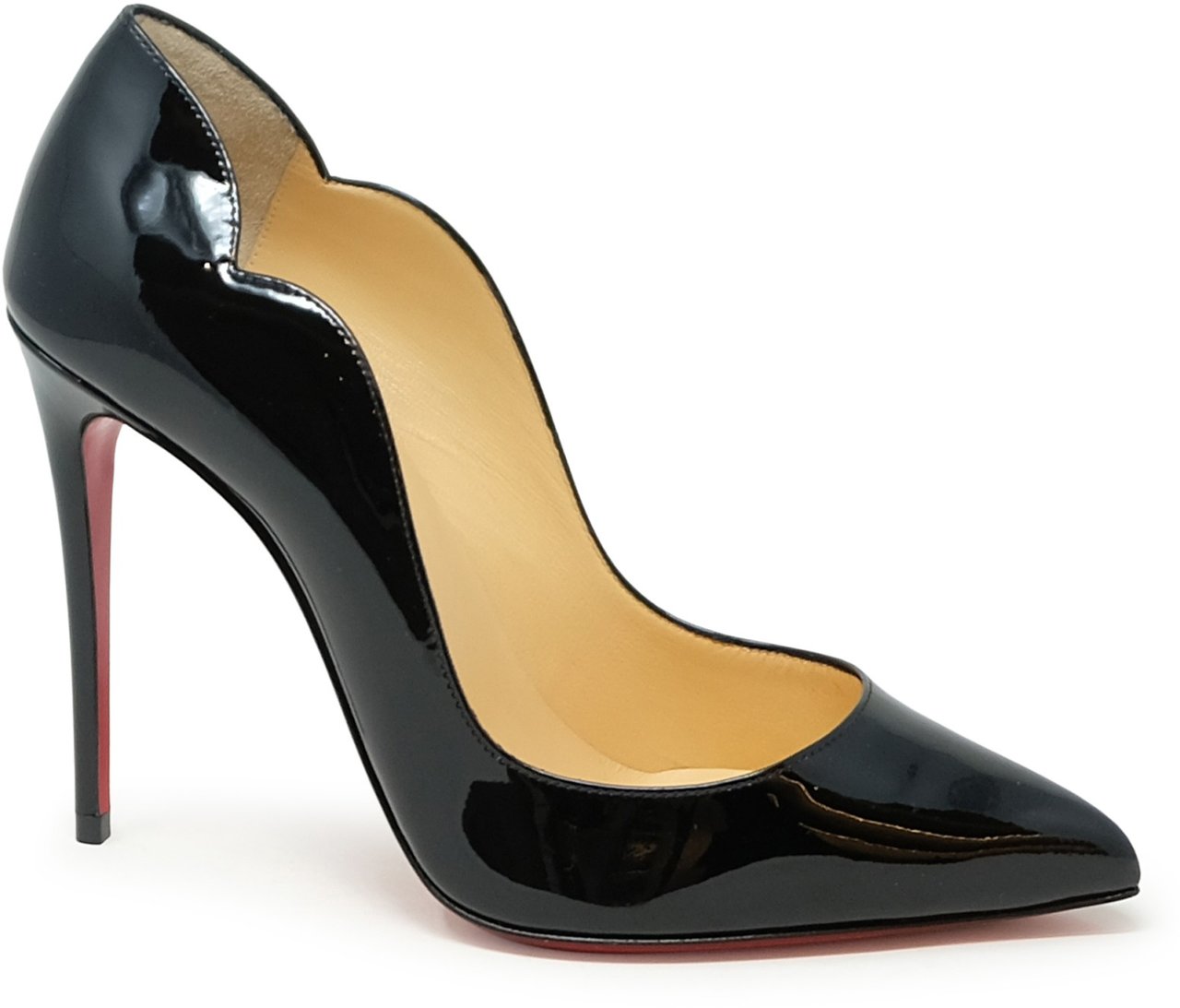 Christian Louboutin CHRISTIAN LOUBOUTIN 1190911 BK01 BLACK PATENT HOT CHICK 100 PUMPS Zwart