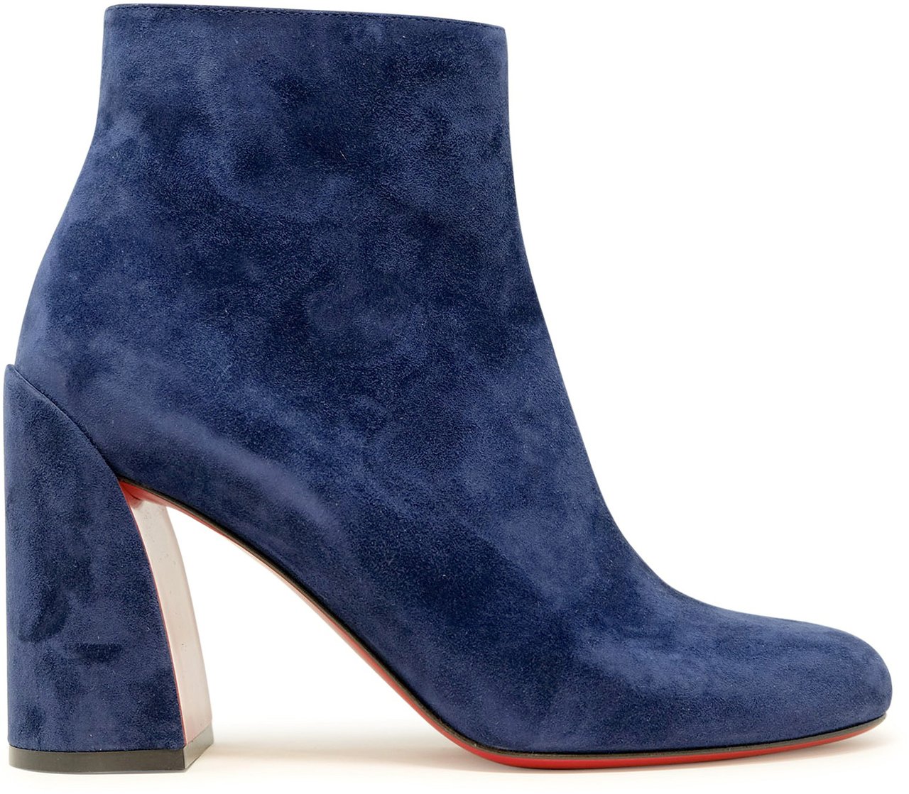 Christian Louboutin CHRISTIAN LOUBOUTIN 1200239 4320 BLUE SUEDE TURELA 85 ANKLE BOOTS Blauw